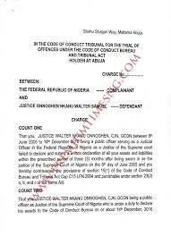 Apr 30, 2020 · a writ of execution is a court order that puts in force a judgment of possession and directs law enforcement personnel to begin the transfer of assets, money, or property as the result of a legal. Exclusive The Full Corruption Charges Against Chief Justice Walter Onnoghen
