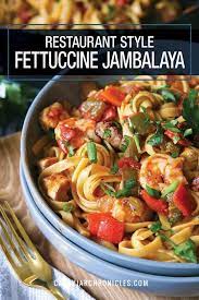 Restaurant Style Fettuccine Jambalaya Bp Copycat Recipe In 2020 Jambalaya Recipe Jambalaya Italian Recipes Appetizers