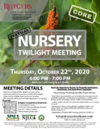 1051 us highway 202, ringoes (nj), 08551, united states. Reminder October Nursery Twilight This Thursday 2 Core Credits Plant Pest Advisory