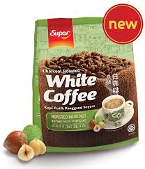 Super Charcoal Roasted 3 In 1 Hazelnut White Coffee White Coffee Market Malaysia White Coffee Coffee Market Hazelnut