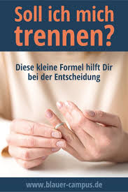 Trennung Ja Oder Nein Diese Kleine Formel Hilft Dir Bei Der Entscheidung Trennung Unglucklich Beziehung Beziehung Beenden