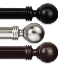 For larger width windows, two persons may be required for easier leveling. Rod Desyne Sphere 1 5 Non Telescoping Curtain Rod Satin Nickel 8 Ft Home Kitchen Window Treatment Hardware Rbafamilylaw Com