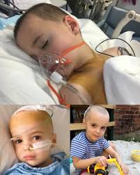 Young boy's brave battle with brain tumor