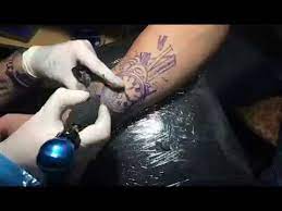 Tattoo Time Lapse Hummingbird Bronc V3 Youtube