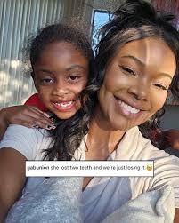 This mother daughter duo >> #GabrielleUnion shared yesterday