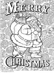 Christmas village coloring page by activity village. 45 Free Christmas Coloring Pages For Adults 2017