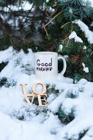 Snow white good morning images. White Cup With Text Or Inscription Good Morning Near Lovely Stock Photo Picture And Royalty Free Image Image 71089528