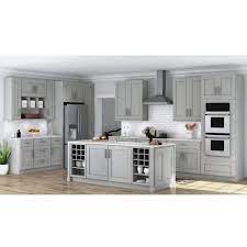 (within 24 to 48 hrs) Hampton Bay Shaker Dove Gray Stock Assembled Sink Base Kitchen Cabinet 36 In X 34 5 In X 24 In Ksb36 Sdv The Home Depot