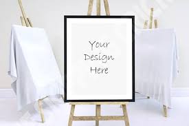 8x10 16x20 Portrait Black Frame Mockup Black Frame On Easel Etsy In 2020 Frame Mockups Free Psd Mockups Templates Mockup Free Psd