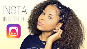 Ig Baddie Curly Hairstyle Natural Hair Youtube Natural Hair Styles Curly Hair Styles Hair Styles