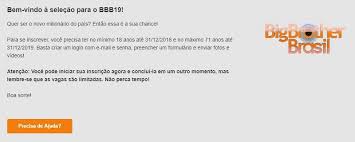 Tudo sobre o bbb 2021, acompanhe as principais noticias sobre os participantes do big brother brasil, flagras ao vivo, lista de participantes, enquete uol. Como Se Inscrever No Bbb 2021 Inscricao Seletivas Nacionais Abriu