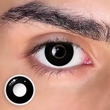 Image result for black sclera contacts