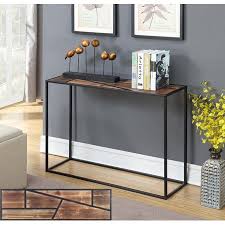 Convenience Concepts Geo Console Table Walmart Com In 2020 Table Top Design Convenience Concepts Console Table