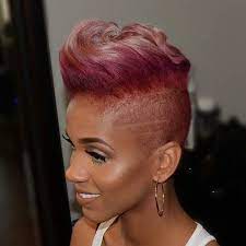 23 Most Badass Shaved Hairstyles For Women Stayglam Mohawk Hairstyles Womens Hairstyles Relaxed Hair
