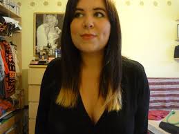 Black Hair With Blonde Ends Blonde Ends Dip Dye Hair Blonde