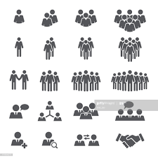 Business People Team Icon Set People Illustration People Icon Icon Set