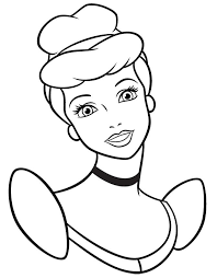 Face Of Beautiful Princess Cinderella Coloring Pages Cinderella Coloring Pages Disney Princess Coloring Pages Princess Coloring Pages