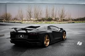 Black And Gold Lamborghini Wallpaper Satin Black Lamborghini Aventador On Gold Wheels Pic 9 Gallery Lamborghini Gold Wheels Lamborghini Aventador
