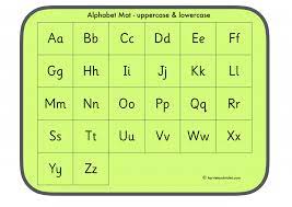 Kids will love coloring in the letters of the alphabet with their favourite crayons, markers, colored pencils or other drawing utensils, which allows children to work on building strong hand muscles and improve … Alphabet Mat Uppercase And Lowercase Printable Teaching Resources Print Play Learn