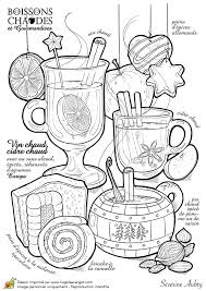 Coloriage Et Illustration D Une Boisson Chaude Europeenne Le Vin Chaud Au Fil Du Temps Le Vin Et Le Cidre Chauds Epice Vin Chaud Coloriage Livre De Couleur