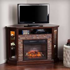Supplemental heat for a cozy feel in a room up to 400 square feet. Southern Enterprises Redden Corner Electric Fireplace Tv Stand Review