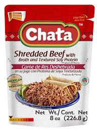 Refrigerate any unused tomato sauce in a sealed container for another use, if desired. Buy Chata Shredded Beef Pouch Practical Savory Shredded Beef Ready To Eat No Preservatives 8 Ounce Pack Of 1 Online In Germany B075dznl4p