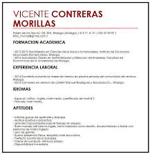 Especialmente sólo se encontrarán aquellos cvs que esta permitido la entrada libre. Ejemplo De Curriculum Vitae Sin Experiencia Laboral Word Ejemplo Sencillo
