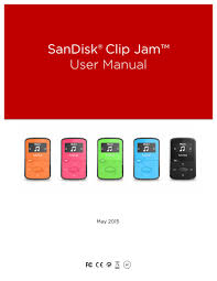 Sandisk Clip Jam User Manual Pdf Download Manualslib