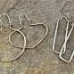Silversmithing: Hammered Hoops