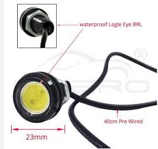 1pcs 18mm 23mm Eagle Eye Light 9w Dc 12v Led Daytime Running Light Backup Auto Motor Parking Signal Lamps Waterproof Day Light Nuwiki Mall Ford Chevrolet 12v Led Car Led
