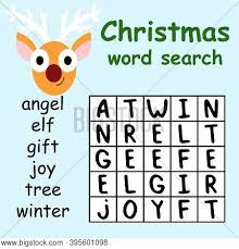 Twitter share english exercise hidden words created by lili73 with the test builder. Christmas Word Search Vector Photo Free Trial Bigstock
