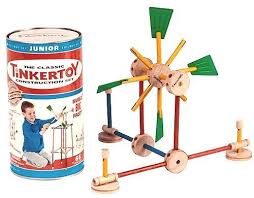 Tinkertoys Somewhat On The Stick Theme These Classics Were Loads Of Fun For Building Way More So Than The Ubi Childhood Memories Tinker Toys Childhood Toys