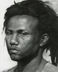 Some details of my 10B graphite drawing “The Weight of Dreams”-