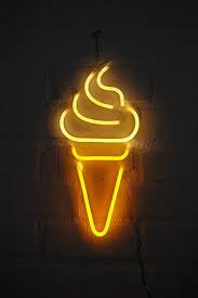 Ice Cream Cone Led Light Affiliate Sponsored Cream Ice Cone Light Led Neon Wallpaper Neon Led Lights