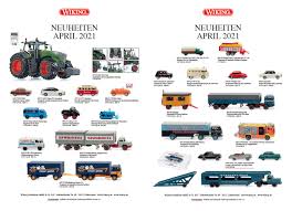 Monthly calendar for the month april in year 2021. Wiking Neuheiten April 2021 Modellbahnshop Elriwa