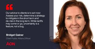 How to plan for tariffs with Aon Insights