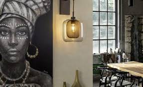 Candeeiro de Parede Grafos Gold