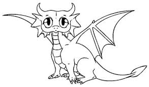 Welcome Art Line Drawing Dragon Head Easy Dragon Drawings Drawing Cartoon Characters Dragon Coloring Page
