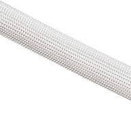 uxcell Insulation Braid Sleeving, 9.8Ft-12mm High Temp Fiberglass Sleeve  White