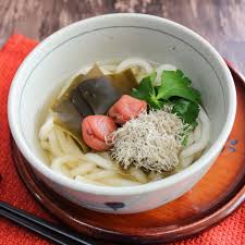 あったか梅とろろ昆布うどん
