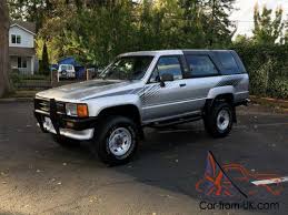 Number of toyota 4runner services completed. 1987 Toyota 4runner Other Pickup 4x4 Sr5 Suv 1st Gen 4 Runner Efi