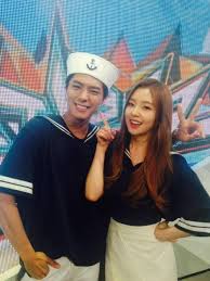Park bogum & red velvet's irene. Instiz Music Bank Totally Daebak Concept For Irene And Park Bogum Netizen Nation Onehallyu