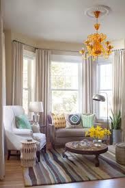 But, to keep the room from feeling too busy, rein in textures and design styles. Beautiful Curtain Designs For Windows In Colorful Fabric Chic Contemporary Family Roo Eclectic Living Room Contemporary Living Room Design Living Room Windows