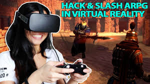 Hack And Slash Rpg In Virtual Reality With Casarygames Virtual Reality Technology Hack And Slash Virtual Reality Games