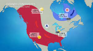 Ici aussi la chaleur arrive mais c'est normal pour le sud de la. Canicule Aux Usa Et Au Canada Actualites La Chaine Meteo