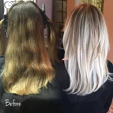 My Amazing Before And After Color I M So Thrilled With How My Hair Turned Out Balyage Blonde B Silver Blonde Hair Light Hair Color Hair Inspiration Color