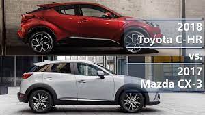 Customize, price & locate a dealer near you today. 2018 Toyota C Hr Vs 2017 Mazda Cx 3 Technical Comparison Youtube