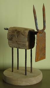 Stolyarnaya Masterskaya Drevotochec Mebel Scrap Metal Art Welding Art Metal Yard Art