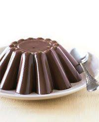Flan Chocolat Les Recettes Legeres De Chrissy Flan Chocolat Flan Chocolat