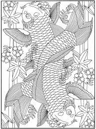 Pin By Liz Bechtel On Copics Fish Coloring Page Coloring Pages Dover Coloring Pages